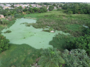 Equipe da UFMT realiza estudo aerofotogramétrico na Lagoa do Jacaré